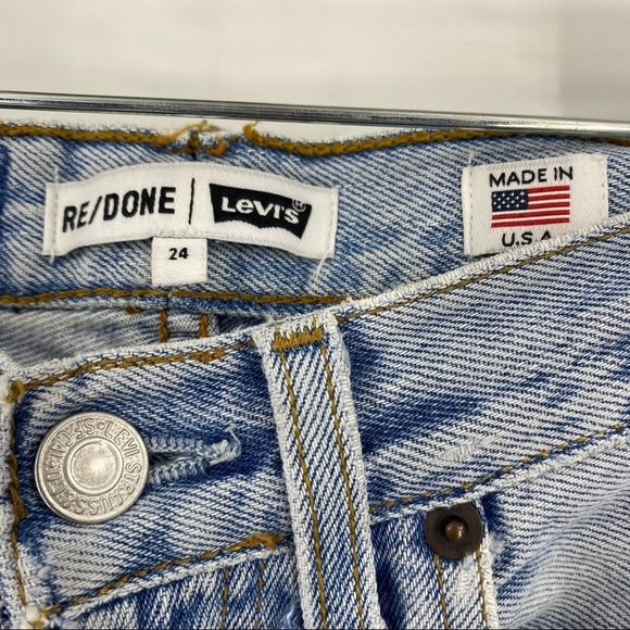Re/Done Levi’s high waisted jeans Size 24 - Picture 8 of 17